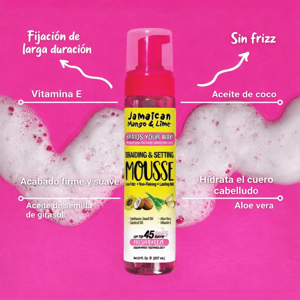 Professional braid maintenance products