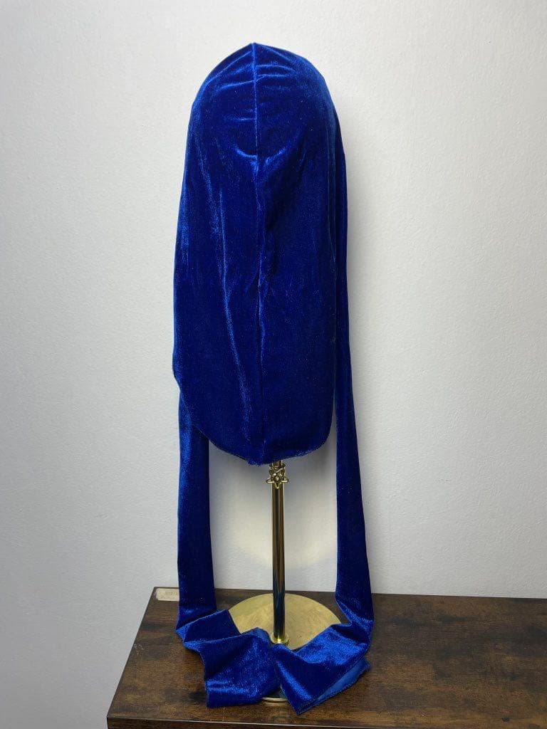Durag Velvet Azul Rey
