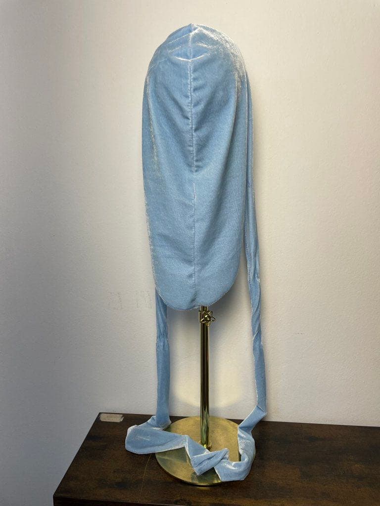 Durag Velvet Baby Blue