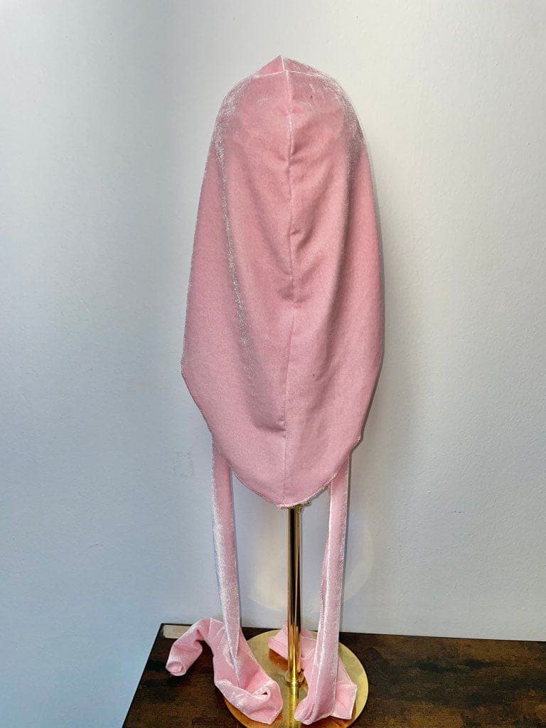 Durag Velvet Baby Pink