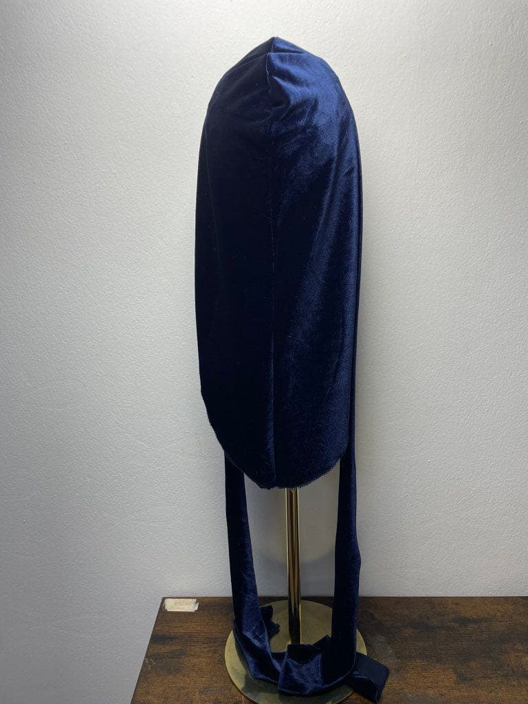 Durag Velvet Azul Oscuro
