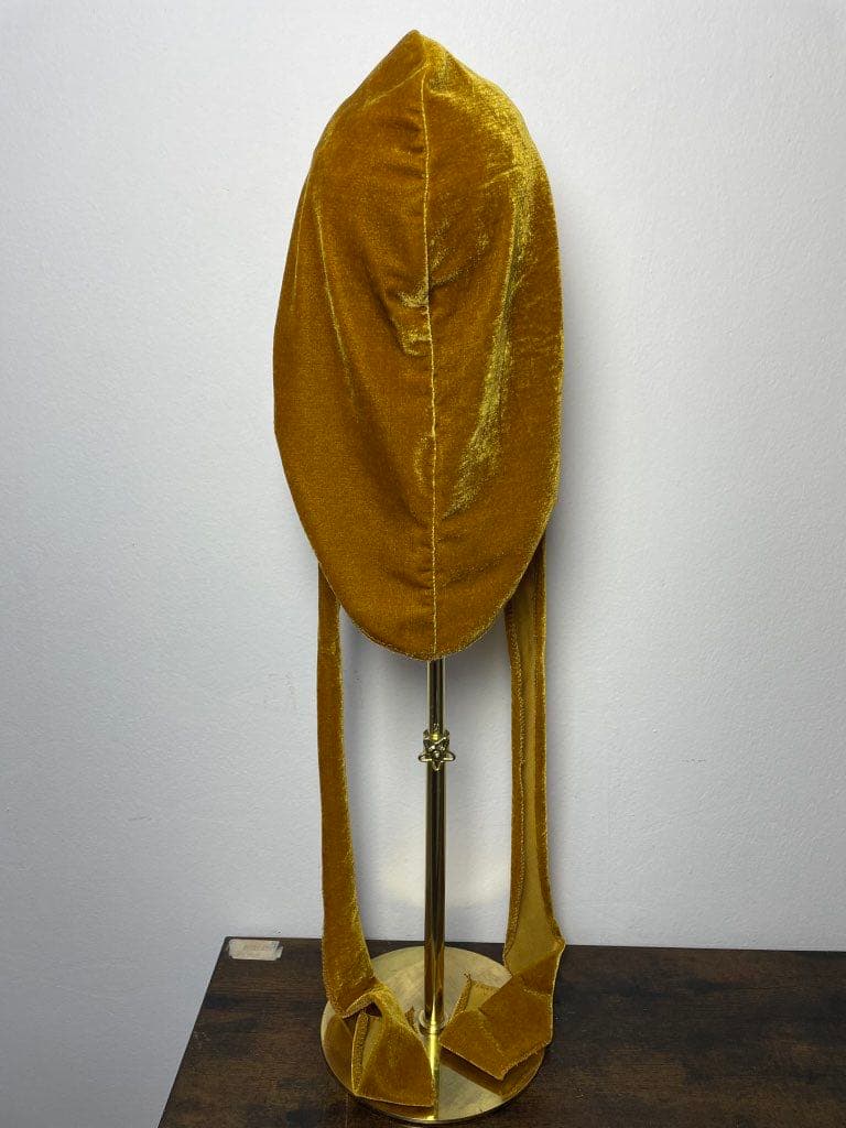 Durag Velvet Mostaza