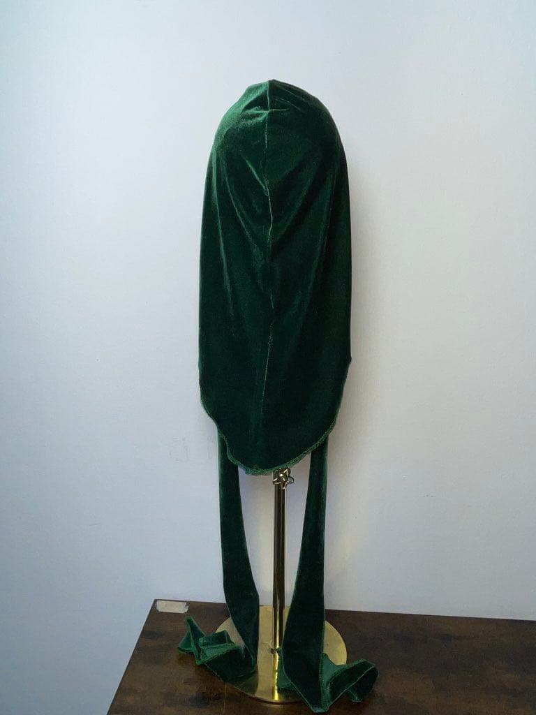 Durag Velvet Verde Oscuro