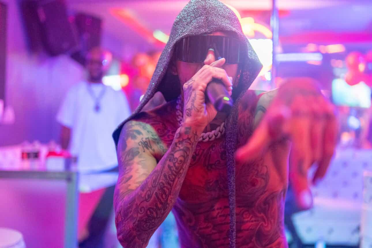 Bloke en retrato editorial